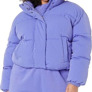 Purple Puffer Jacket